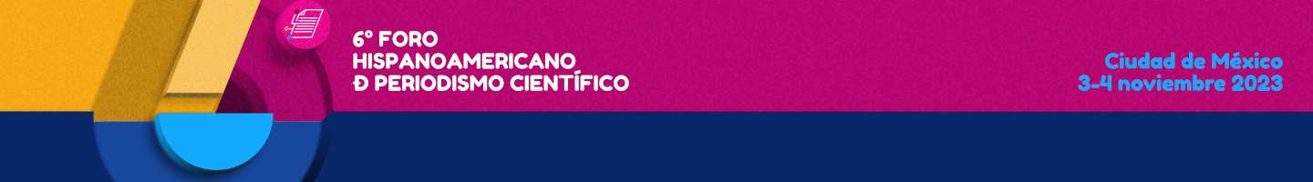 6o Foro Hispanoamericano de Periodismo Científico